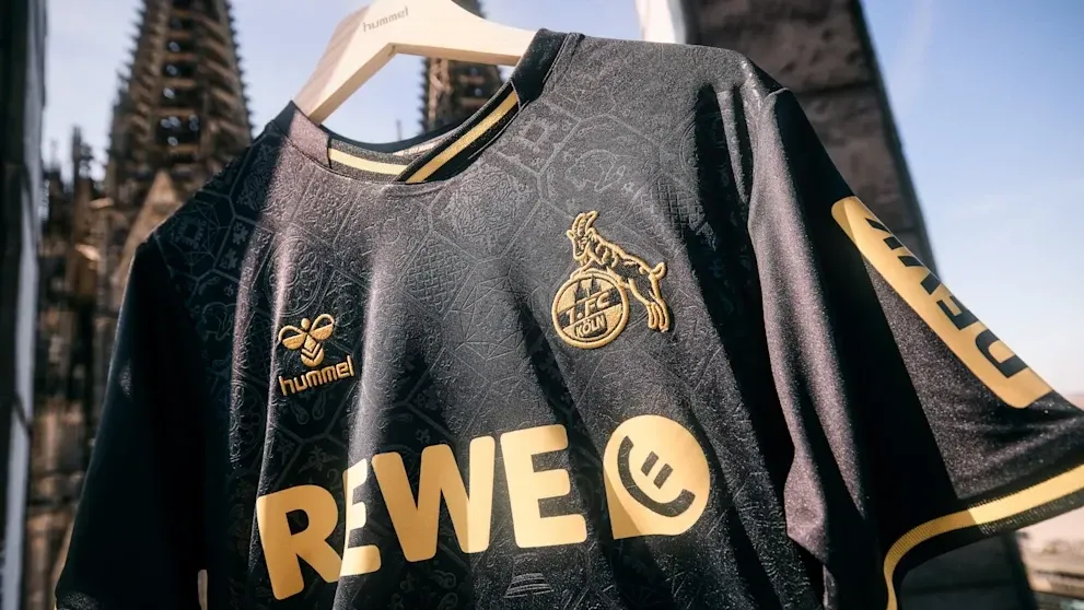 致敬地标建筑！科隆二客球衣浮雕科隆大教堂元素图案